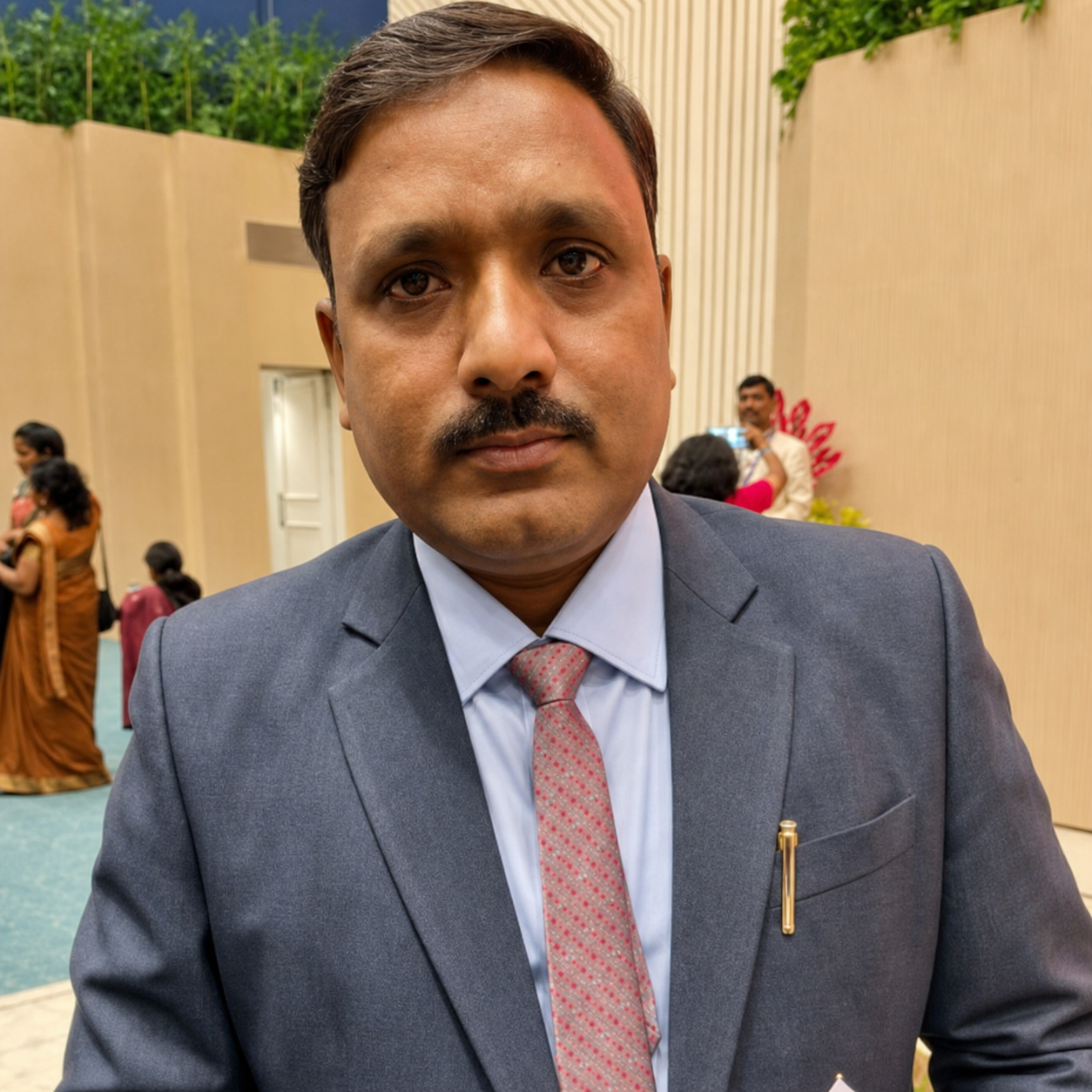 Portrait of Mr. Khursheed Ahmed